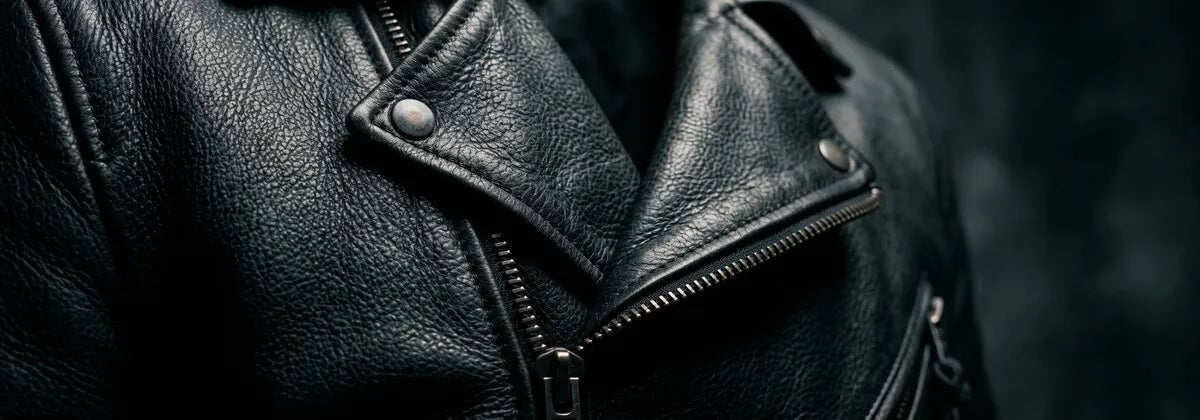 Le Blouson en Cuir Véritable pour Homme